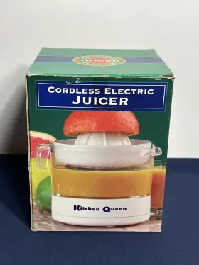 16137 Kitchen Queen Cordless Electric Juicer New In Box