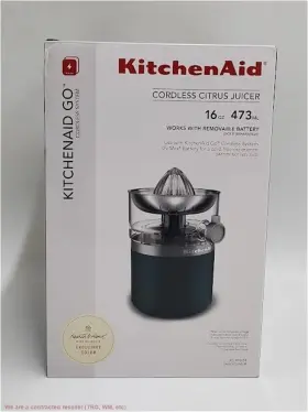Kitchenaid 883049693293 Go Cordless Citrus Electric Juicer Shaded Palm See Details