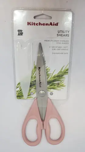 Ke351ohdra Kitchenaid Kitchen Aid Utility Shears / Scissors Rare Dried Rose New