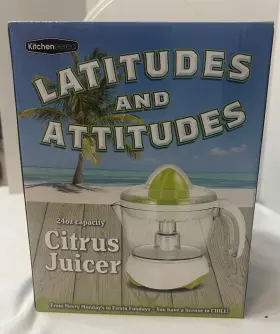 Je-601 Kitcheneered Brand New Electric Citrus Juicer 24 Oz. Self-reversing Reamer