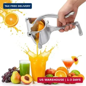 Klumorti 768857324136 New Fresh Fruit Juice Extractor 2026 Upgrade Hand Juicer Squeezer Lemon