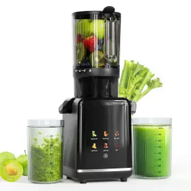 Kndko 978514423643 Cold Press Juicer Machines With 4.35 Inch Wide Feed Chute Juice Extractor