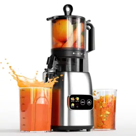 Kndko 978514423971 Juicer Machines 5.4 Inch Extra Large Feed Chute Cold Press Juice Maker E