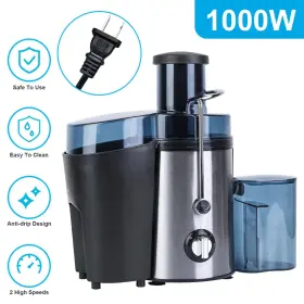 1000w Kocaso 717971958697 Centrifugal Juicer Machines Vegetable And Fruit - 2 Speeds Wide Mouth #2
