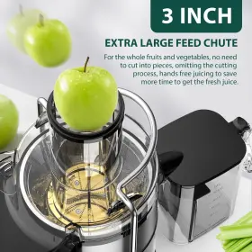 1300w Koios 735317426365 Centrifugal Juicer Machines Juice Extractor With Extra Large 3 Inch #3