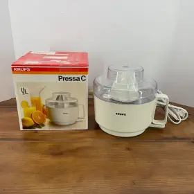 252-70-51 Krups Pressa 252 Citrus Fruit Juicer 22oz Clear Lid Made In Ireland Orig Box