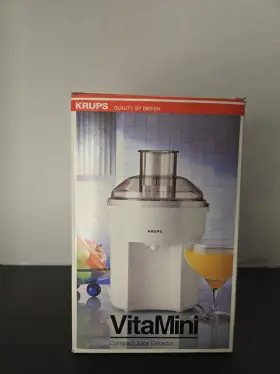 2900-70 Krups Vitamini Juicer. Open Box Still Has Stickers Inch Remove Before Operating #2