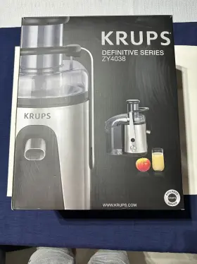 Zy4038 Krups Juicer-krups Definitive Series Stainless Steel Used Once-excellent Cond #3