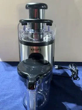 Zy4038 Krups Juicer-krups Definitive Series Stainless Steel Used Once-excellent Cond