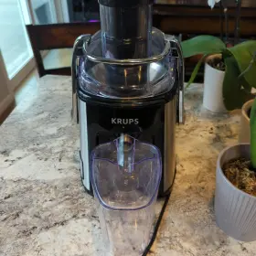 Zy501 Krups Juicer Juice Extractor Stainless Steel Two Speed Tested Works #3