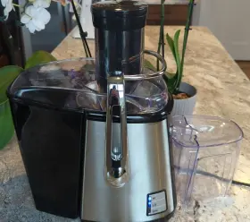 Zy501 Krups Juicer Juice Extractor Stainless Steel Two Speed Tested Works