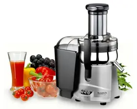 Nj9500 Kuvings Centrifugal Juicer Silver New Open Box Stainless Steel 2 Speed