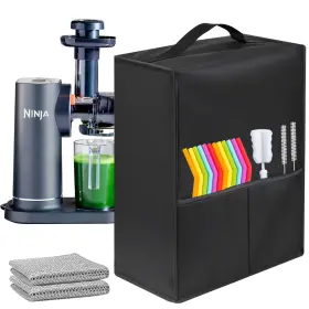 Jc15133x23x40cm Lasesasies Juicer Cover Waterproof And Dustproof Compatible With Ninja Jc151 Black N