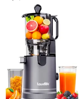 B0fn7n4jq6 Laudlife Cold Press Juicer Machine 5.9 Inch Wide Feed Chute Juice Vegetable Extractor