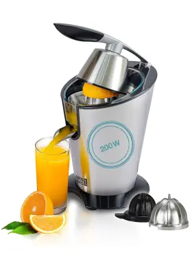 200w Lebenlang 251609507179 Powerful Electric Juicer With High Juice Yield Citrus 2 Con