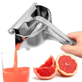 Leglo 313102672625 Hand Juicer Squeezer - Aluminum Manual Press Comfortable Ergonomic