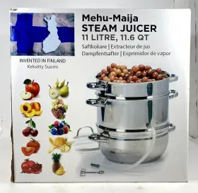 Lbn-450-28 Lehmans Mehu-maija Stainless Steel 11 Quart Steam Juicer Makes Juice Jelly Sauce