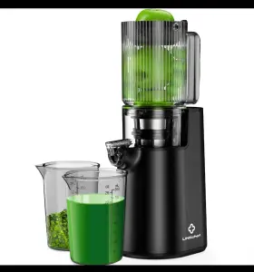 Tes-je45-wm Linkchef Juicer Machine Slow Masticating Machines With 4.1 Inch Extra Large Feed