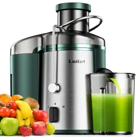 500w Loilat 727206764221 Juicer Machine With 3 Inch Wide Mouth For Whole Fruits And Veg Cent