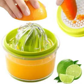 Juicers01 Lormandy Manual Juicer Multifunctional Hand Lemon Lime Squeezer With Built-in