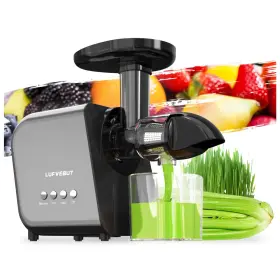 Us9-juicer Lufvebut Slow Juicer Machine For Vegetables And Fruits Cold Press Masticating E
