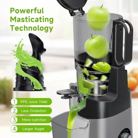 Luixxn 727458159103 Cold Press Juicer 5.8 Inch Extra Large Feed Chute Fit Whole Fruits And Vegetables 3 #3