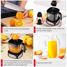 Luukmonde 721047973095 Electric Citrus Juicer 1.2l Large Volume Orange With Powerful Motor #2
