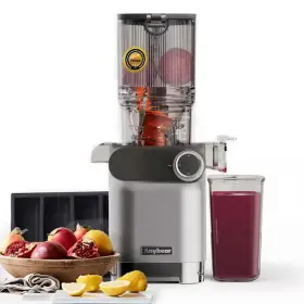 200w Lycvki 711181096231 Stainless Steel Masticating Juicer 4.3 Inch Large Feed Chute Fit Whole Fruits V