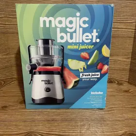 Mb-bx529-23 Magic Bullet Mini Juicer 400-watt Silver And Black New Unopened Box #3