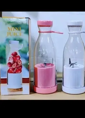 Aero-5l Majol Portable Juicer Mixer Usb Fresh Fruit 420ml Pink