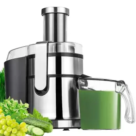 Zzj-2020-1113 Mannice Juice Extractor Wide Mouth Centrifugal Juicer Machine Led Touch Control Funct
