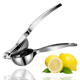 Manyugas 756940865574 Lemon Squeezer Stainless Steel Juicer Heavy Duty Citrus Juice