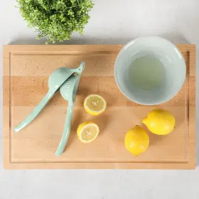 Martha Stewart 085081038289 Erwin Cast Aluminum Citrus Squeezer/juicer - Blue #2