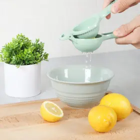 Martha Stewart 085081038289 Erwin Cast Aluminum Citrus Squeezer/juicer - Blue #3