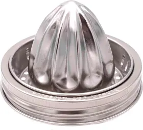 Mason Jar Lifestyle 445009828843 Stainless Steel Juicer Lid For Jars Metal Citrus Lemon Juice Squeezer Ma