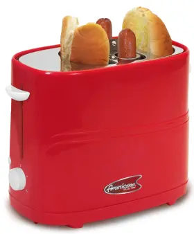 B07d7nw1sn Maxi-matic Elite By Americana Ect-542r Retro Pop-up Hot Dog And Bun Toaster Cooker Machine