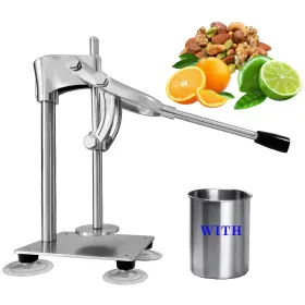 Medonala 768825394444 Heavy Duty Hand Juicer - Orange Crush Machine And Nut Chopper Manual Citrus Ju