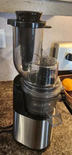 Mcsj-135l Megachef 840191204579 Pro Slow Juicer - Stainless Steel #2