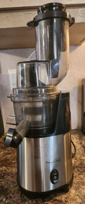 Mcsj-135l Megachef 840191204579 Pro Slow Juicer - Stainless Steel