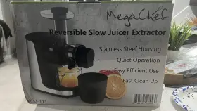 891117795m Megachef Slow Juicer Extractor With Reverse Function