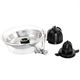 985117794m Megachef Juicer 11.6 Inch Hx7.50 W Stainless Steel Electric Citrus 160w Plastic Black #2
