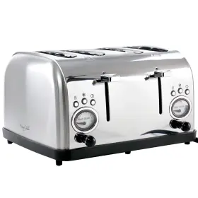 B0bg9khryb Megachef 4-slice Toaster Wide Slot Variable Browning Silver Stainless Steel