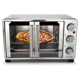 B0f22qwmfp Megachef 26.4 Quart French Door Multi-function Ss Electric Toaster Oven 450 F