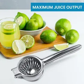 Meidong 424511247167 Upgraded Lemon Squeezer Super Stainless Steel 304 Hand Press Juicer Manual Ci #3