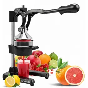 Metalbee 702367865499 Cast Iron Juicer Hand Press Heavy Duty For Squeeze Fresher