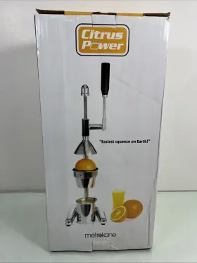 1009-171 Metrokane Citrus Power Juicer Commercial 16 Inch Squishier