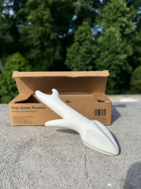 Smka01-ant Michael Madjus Porcelain Deer Antler Citrus Reamer Designer