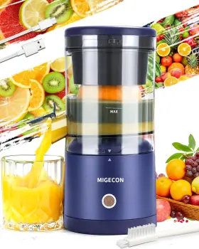 Zzj002bb Migecon Electric Juicer Rechargeable Portable Kitchen Orange Juice Squeezer For Orang
