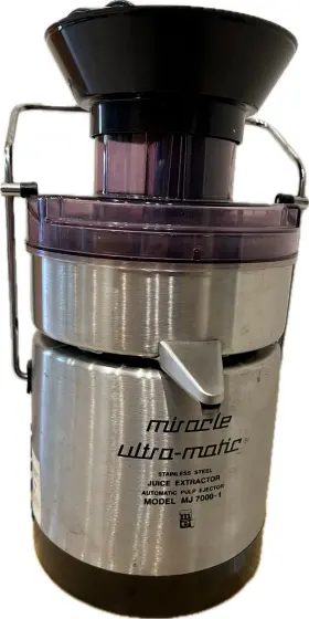 Mj7000 Miracle Ultramatic Juicer