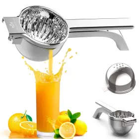 Miscedence 705736913142 Large Lemon Squeezer Manual Juicers Stainless Steel Citrus Juicer All Size F
